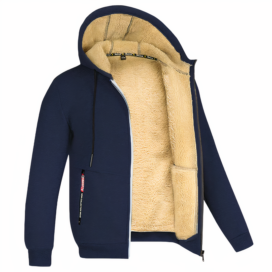 Michael | Elegante und bequeme Winter-Fleecejacke