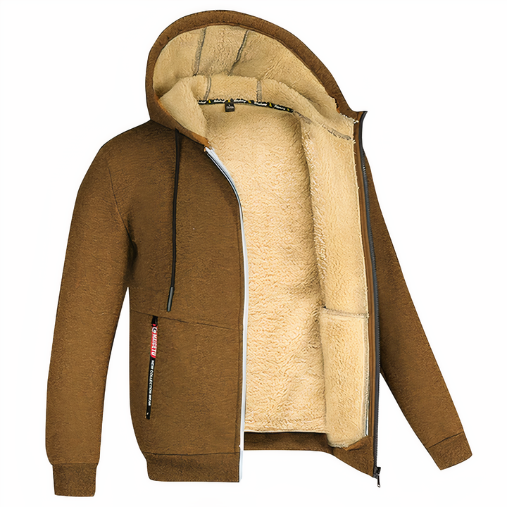 Michael | Elegante und bequeme Winter-Fleecejacke