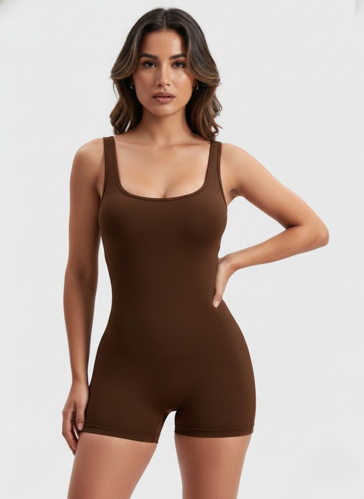 Craftsmiley™ V-Back Romper for Women – Sculpting Fit, Stylish Design &amp; All-Day Comfort