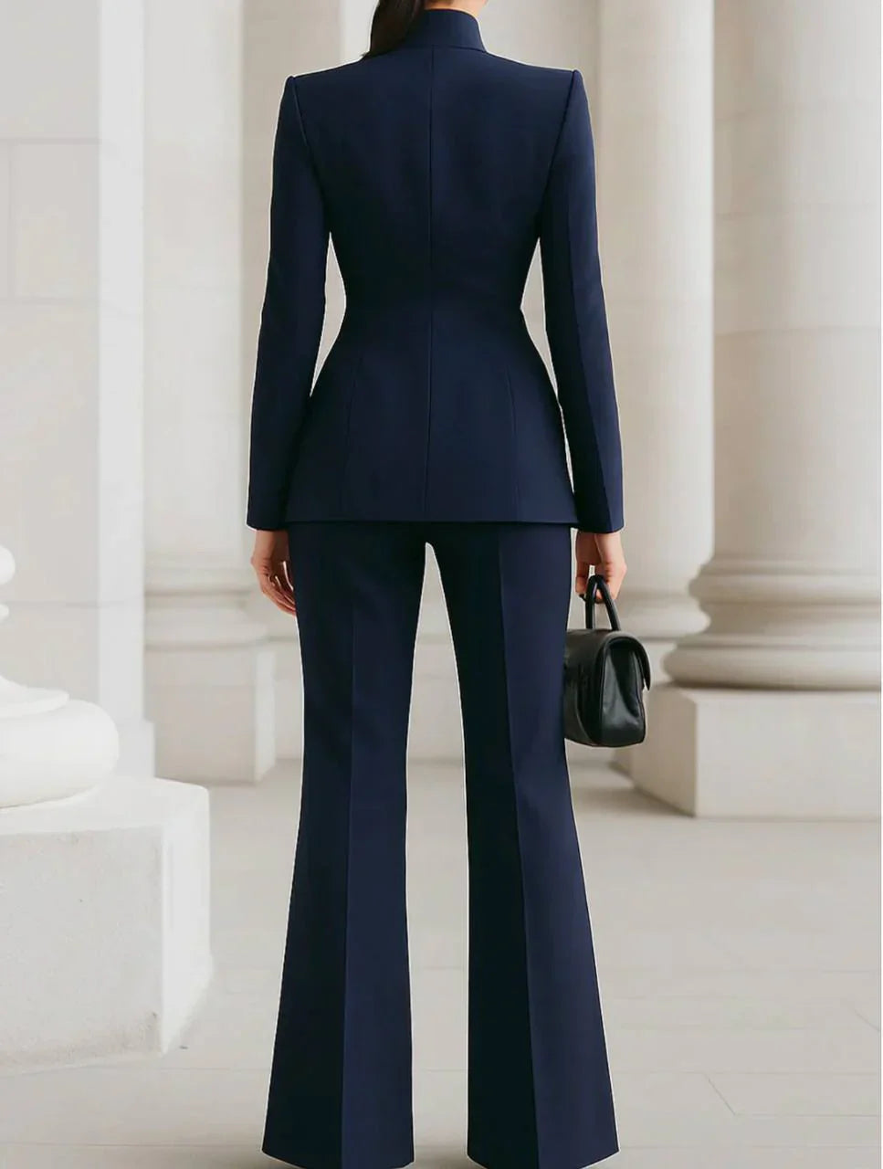 Elvora | Elegantes Blazer &amp; Palazzo Set