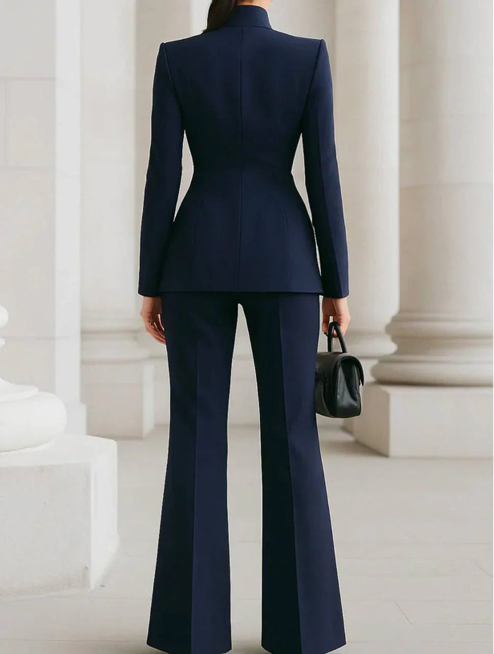 Elvora | Elegantes Blazer &amp; Palazzo Set
