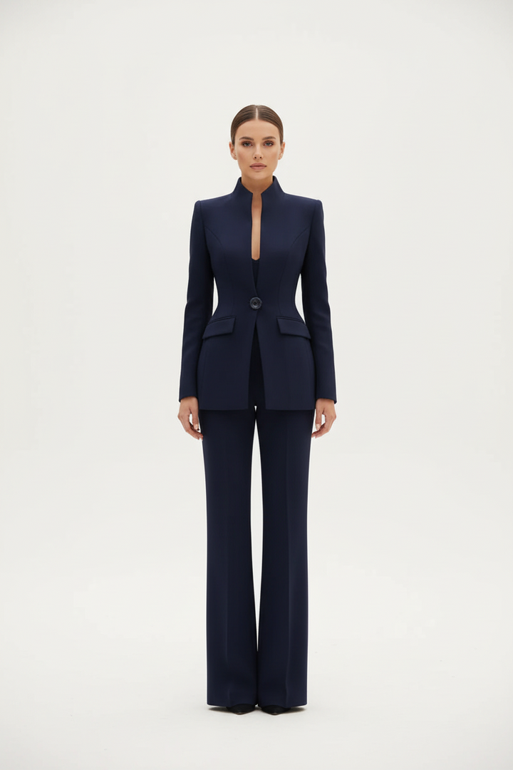 Elvora | Elegantes Blazer &amp; Palazzo Set