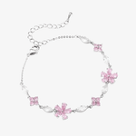 Hana Cherry Blossom Crystal Bracelet