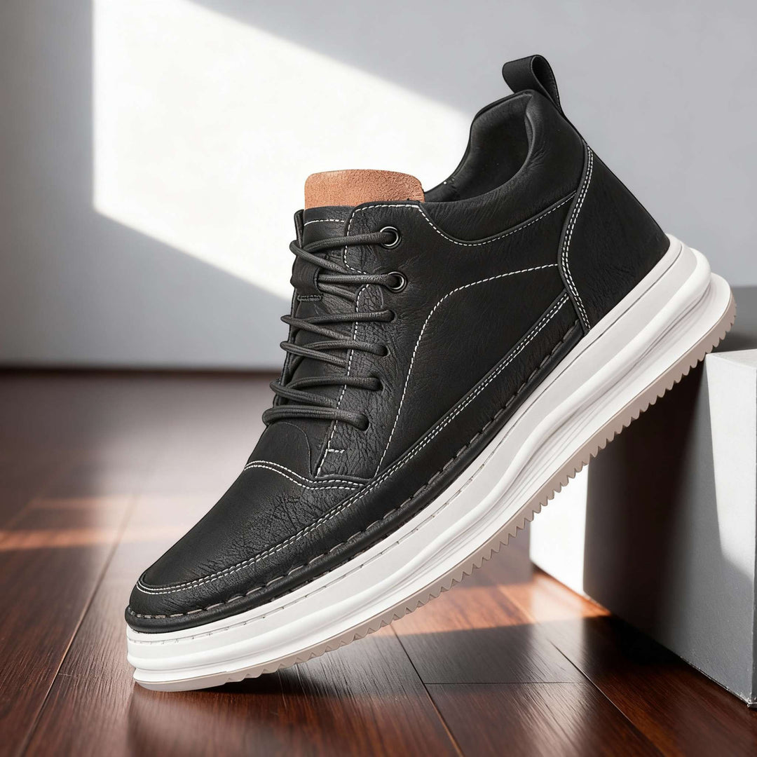 Kael | Premium-Sneaker aus genarbtem Leder