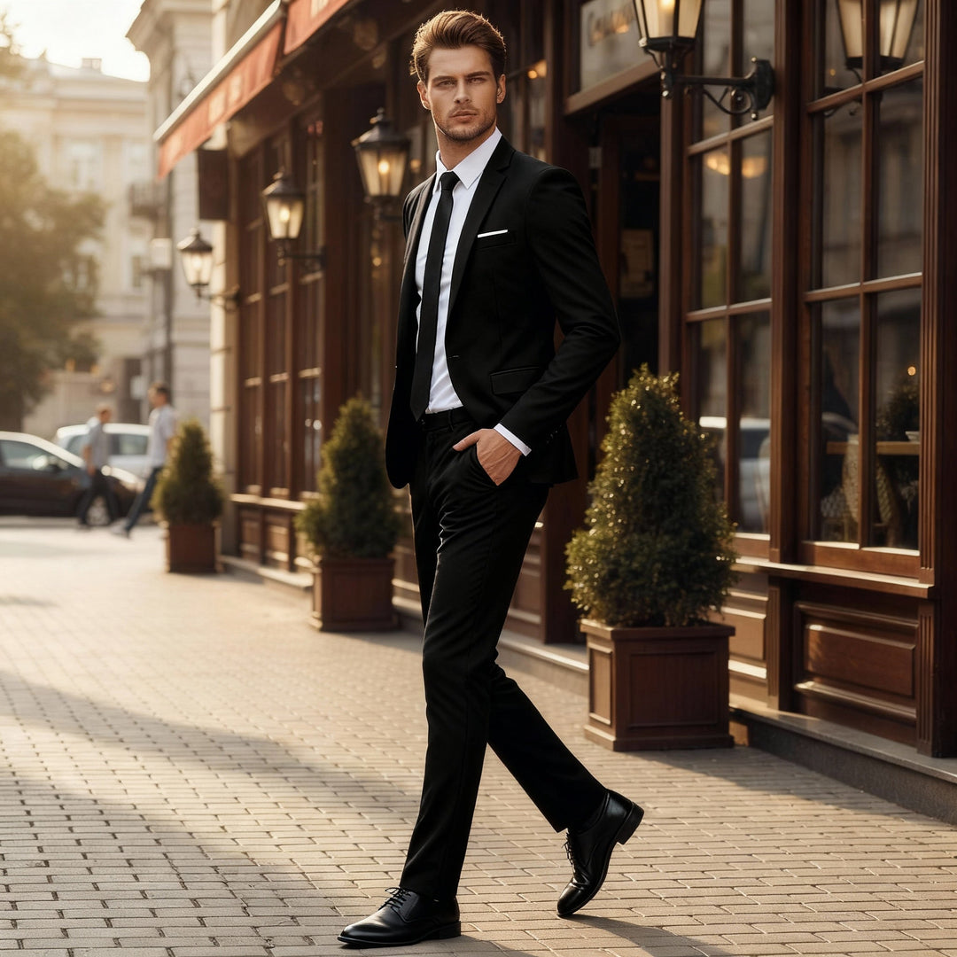 Philipp | Eleganter &amp; bequemer Slim Fit Anzug