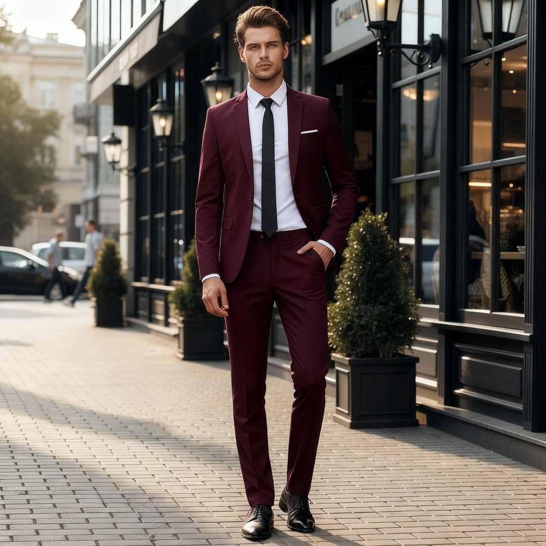 Philipp | Eleganter &amp; bequemer Slim Fit Anzug