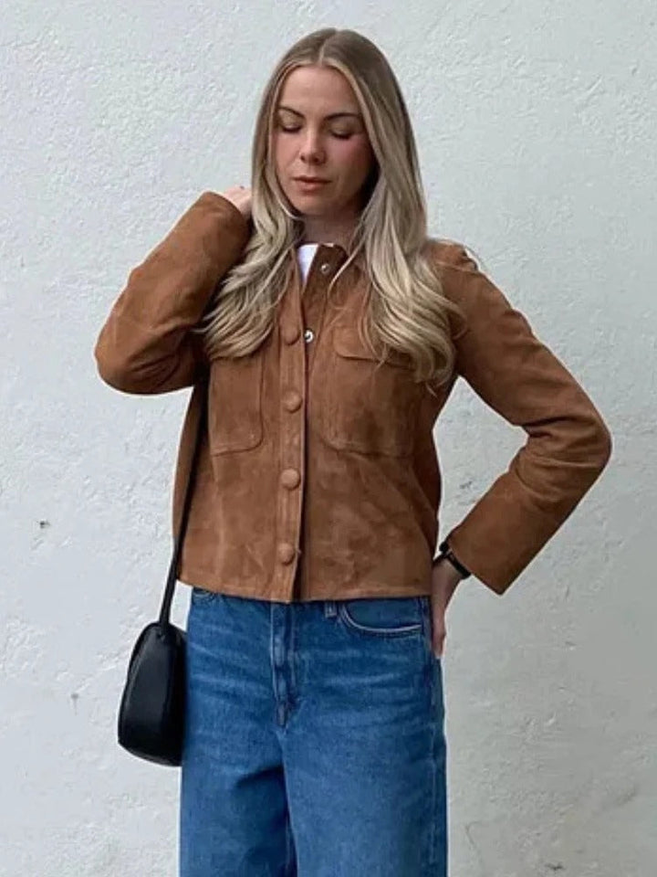 Serena | Elegante Wildlederjacke für Damen