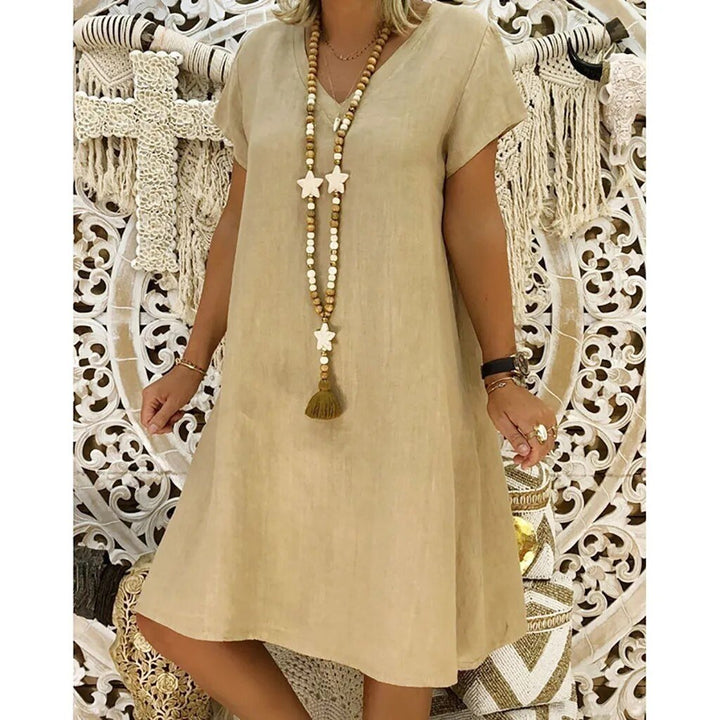 Aurélie | Elegant Women’s V-Neck Mini Dress