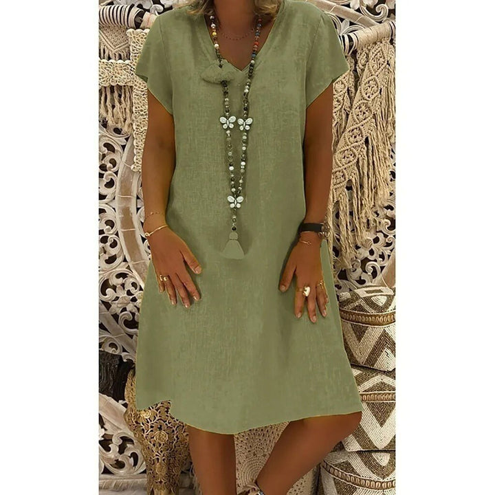 Aurélie | Elegant Women’s V-Neck Mini Dress
