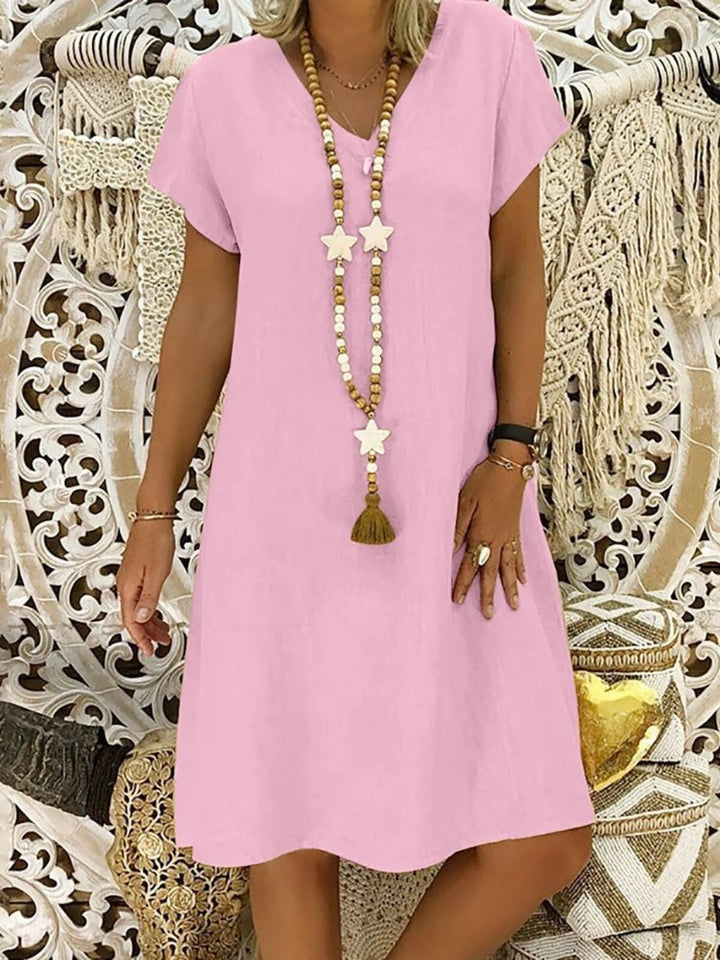 Aurélie | Elegant Women’s V-Neck Mini Dress