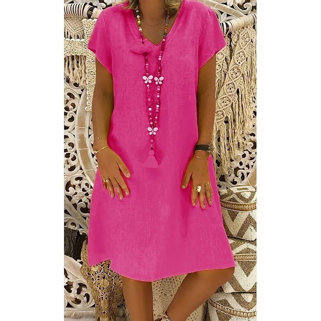 Aurélie | Elegant Women’s V-Neck Mini Dress
