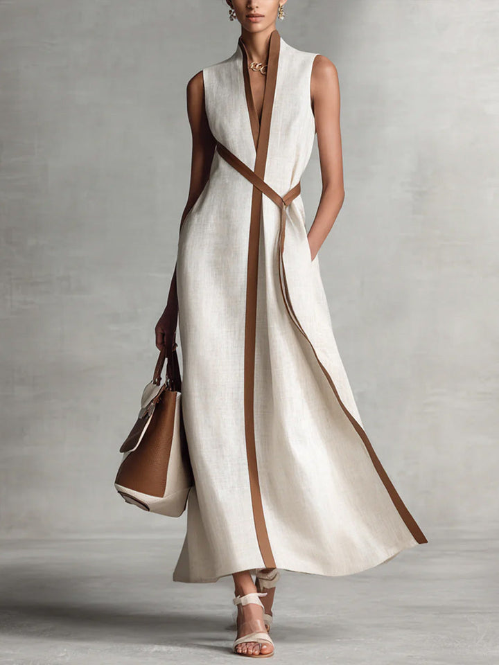 Isabella | Leichtes &amp; Stylisches Wickel-Maxikleid