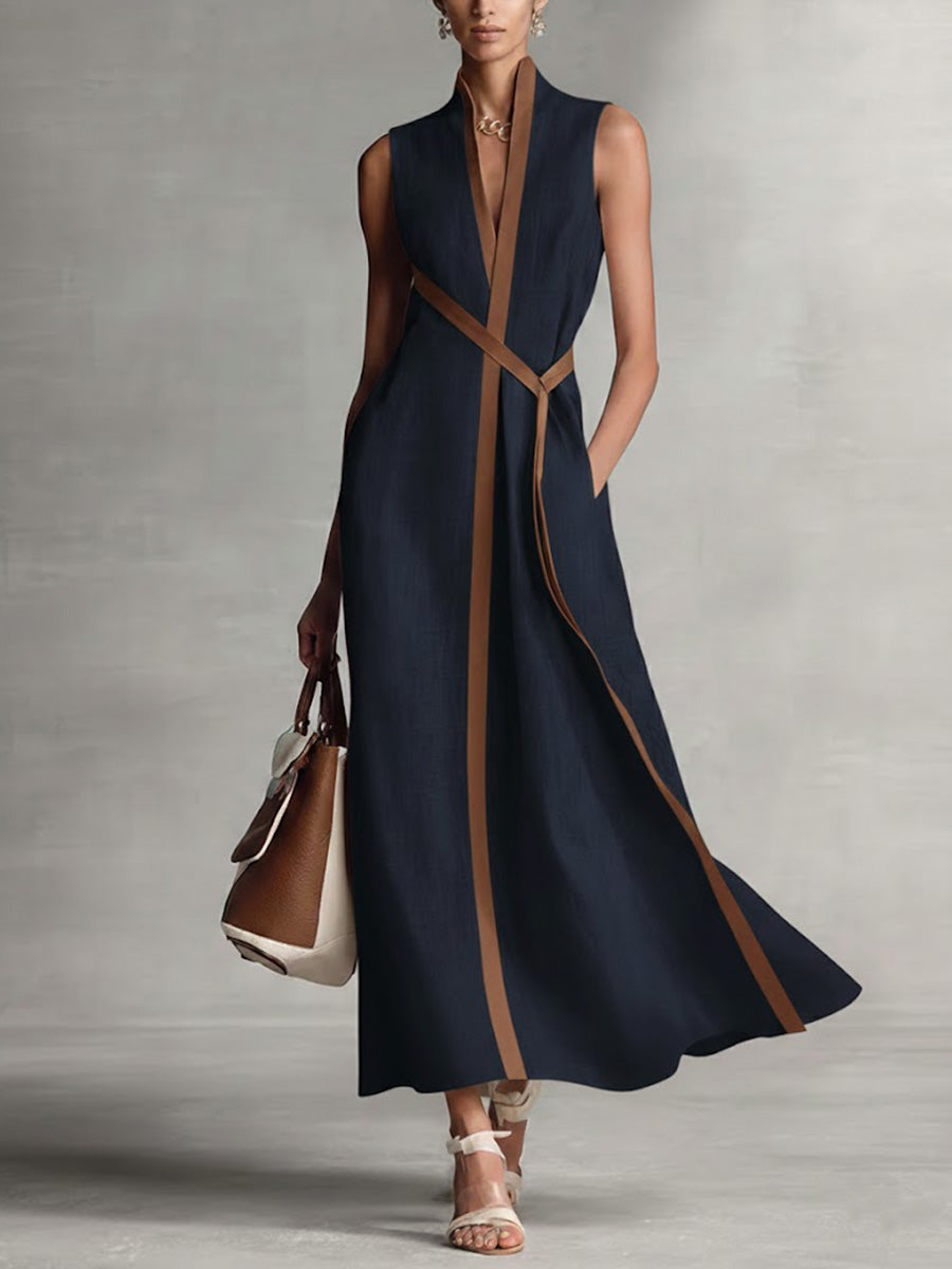 Isabella | Leichtes &amp; Stylisches Wickel-Maxikleid