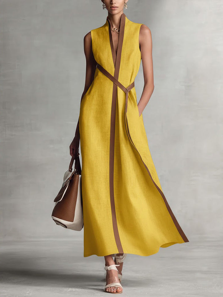 Isabella | Leichtes &amp; Stylisches Wickel-Maxikleid