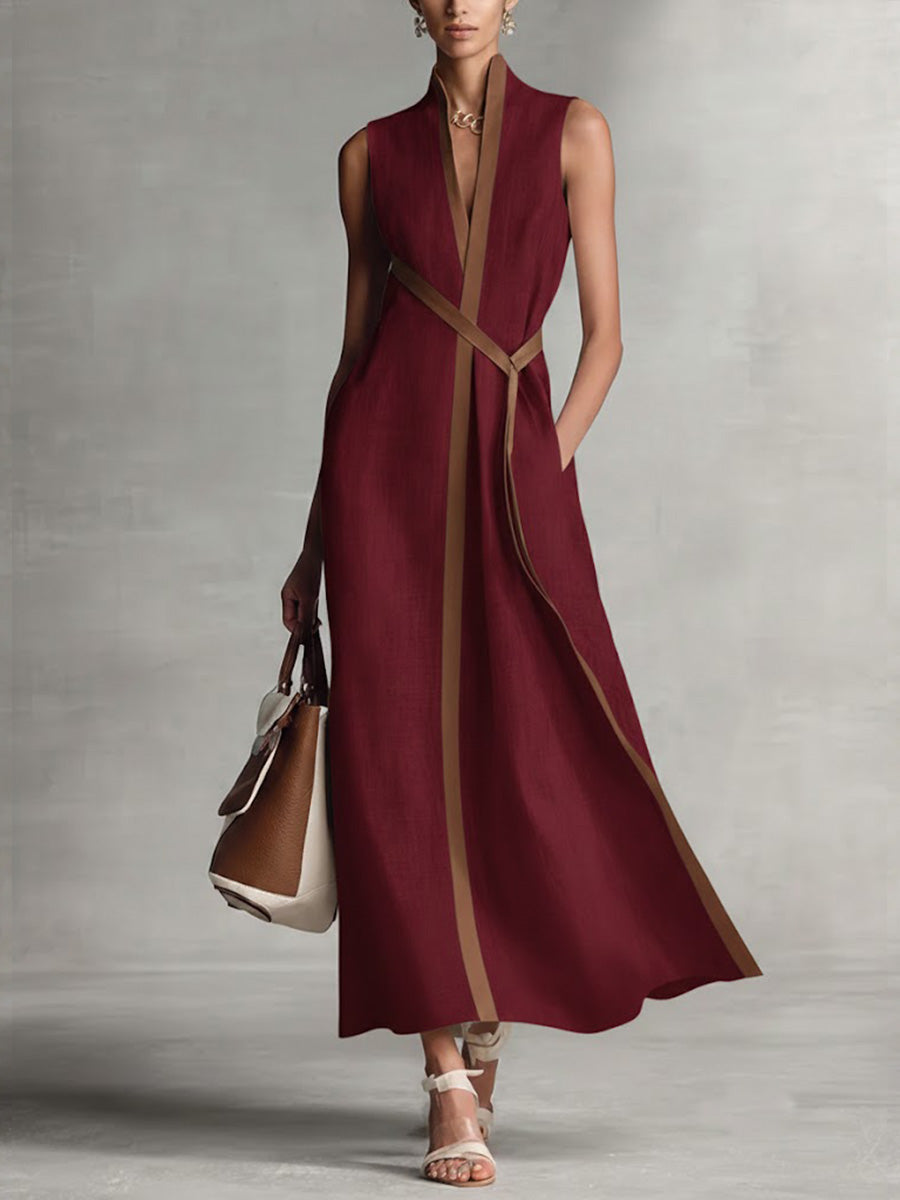 Isabella | Leichtes &amp; Stylisches Wickel-Maxikleid