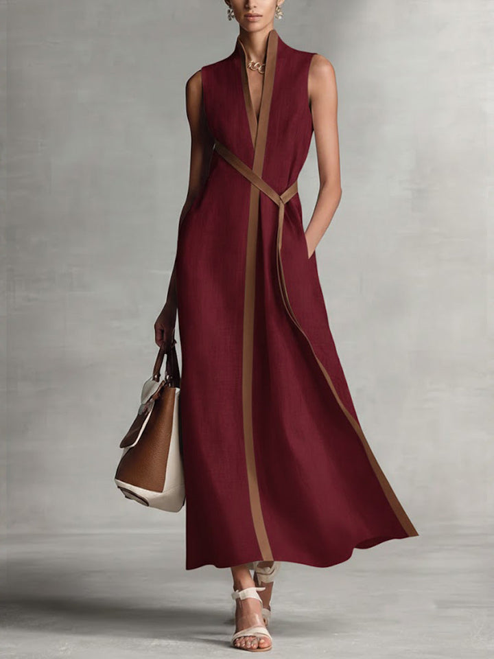 Isabella | Leichtes &amp; Stylisches Wickel-Maxikleid