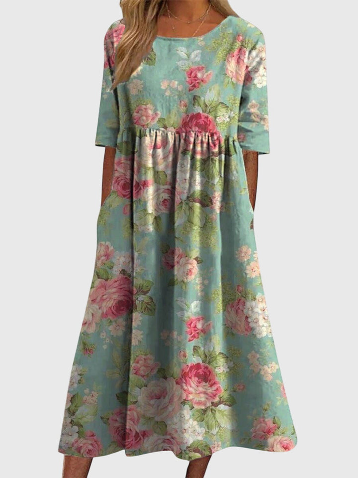 Elowira | Elegantes, fließendes Damenkleid