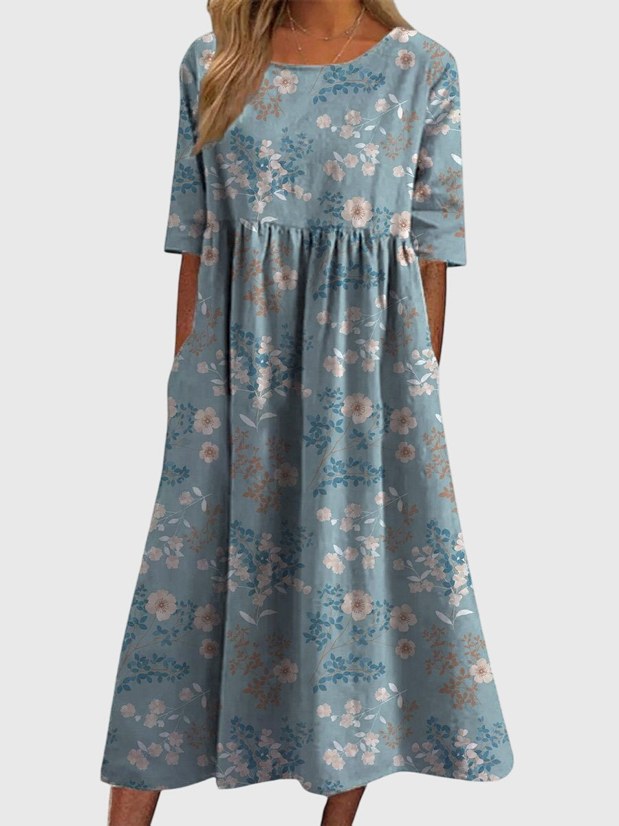 Elowira | Elegantes, fließendes Damenkleid