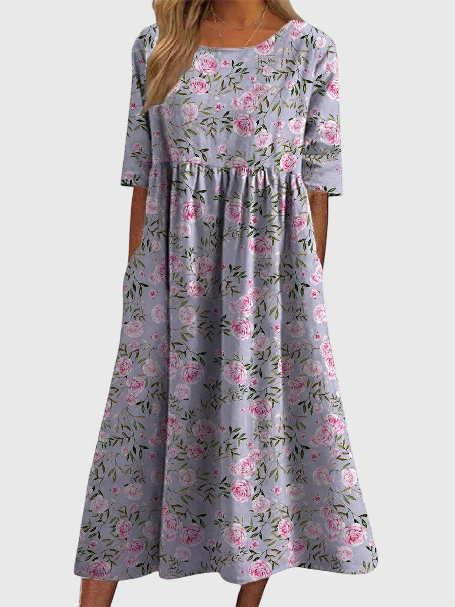 Elowira | Elegantes, fließendes Damenkleid