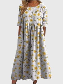 Elowira | Elegantes, fließendes Damenkleid