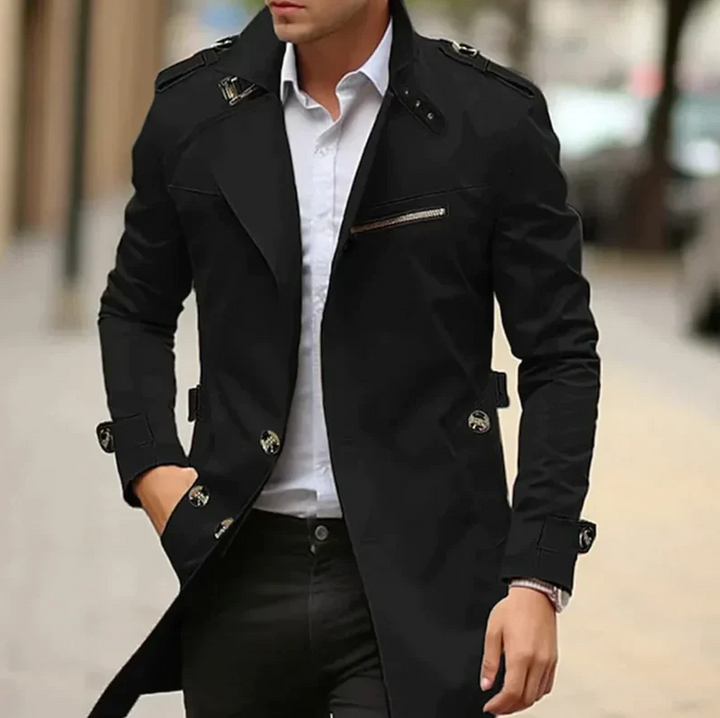 Virello | Zeitloser &amp; eleganter Herren-Trenchcoat