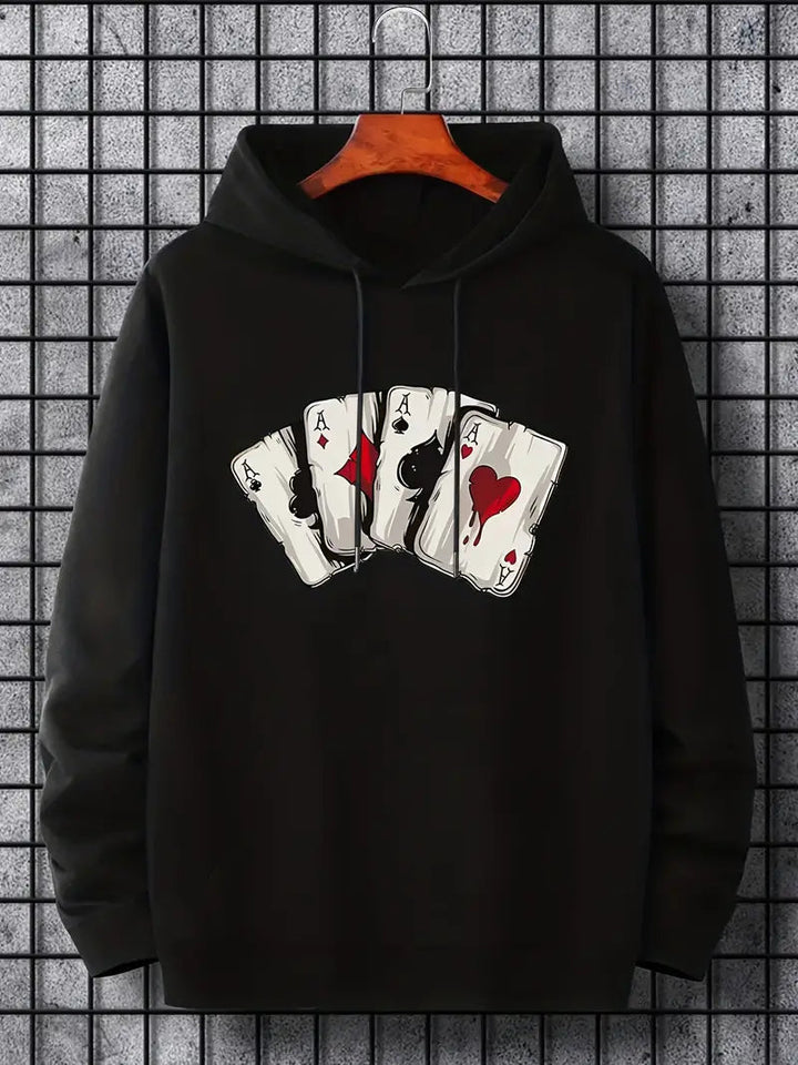 Kairo | Herren-Kapuzenpullover mit Grafikprint