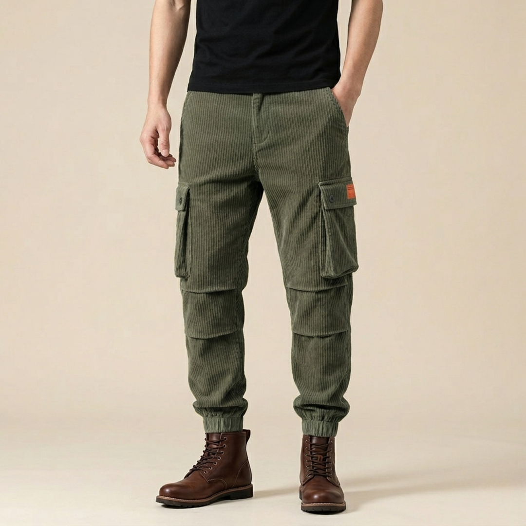 Johnny | Bequeme &amp; Stylische Cord-Cargohose