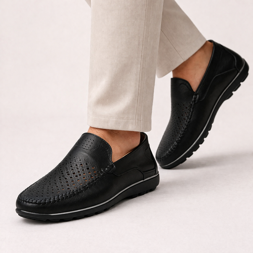Alessio | Premium Leather Breathable Loafers