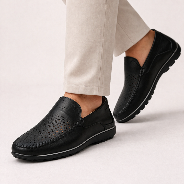 Alessio | Premium Leather Breathable Loafers