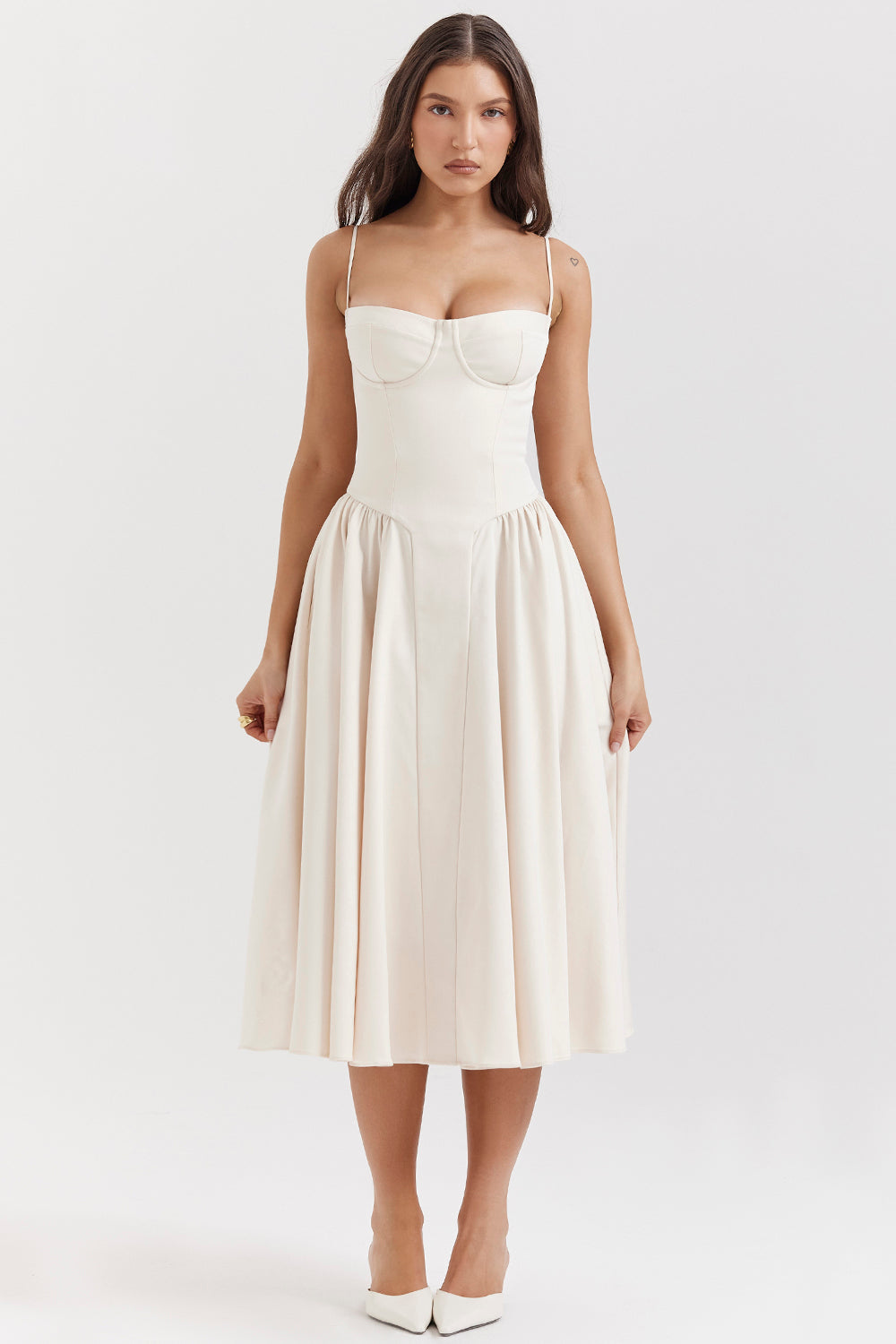 Valeria | Elegantes Korsett A-Linien-Kleid für Damen