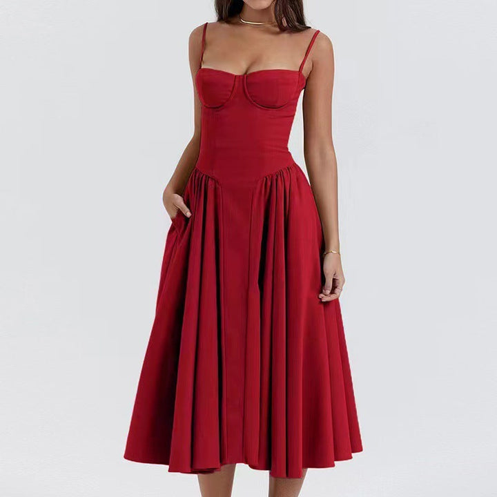 Valeria | Elegantes Korsett A-Linien-Kleid für Damen