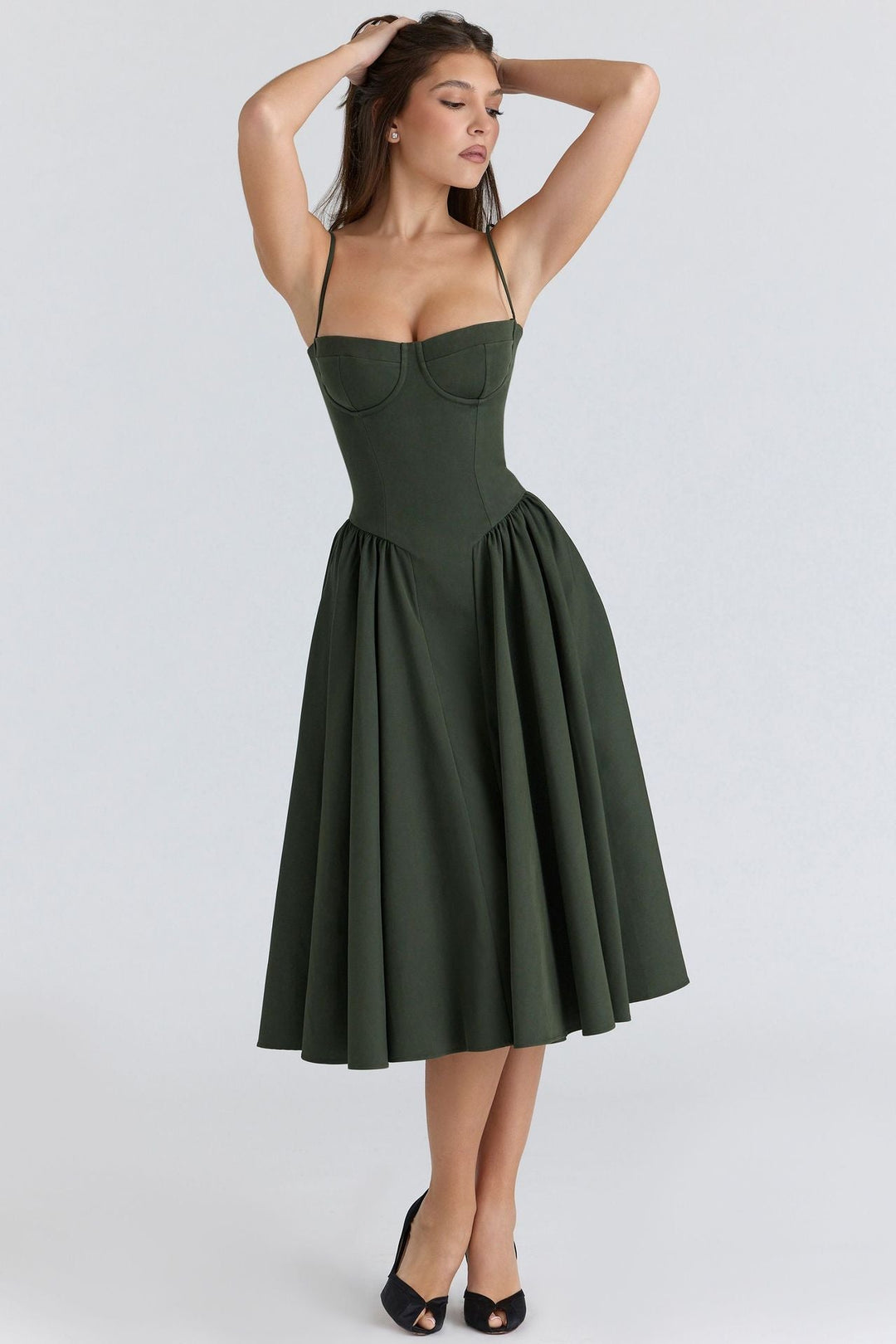 Valeria | Elegantes Korsett A-Linien-Kleid für Damen