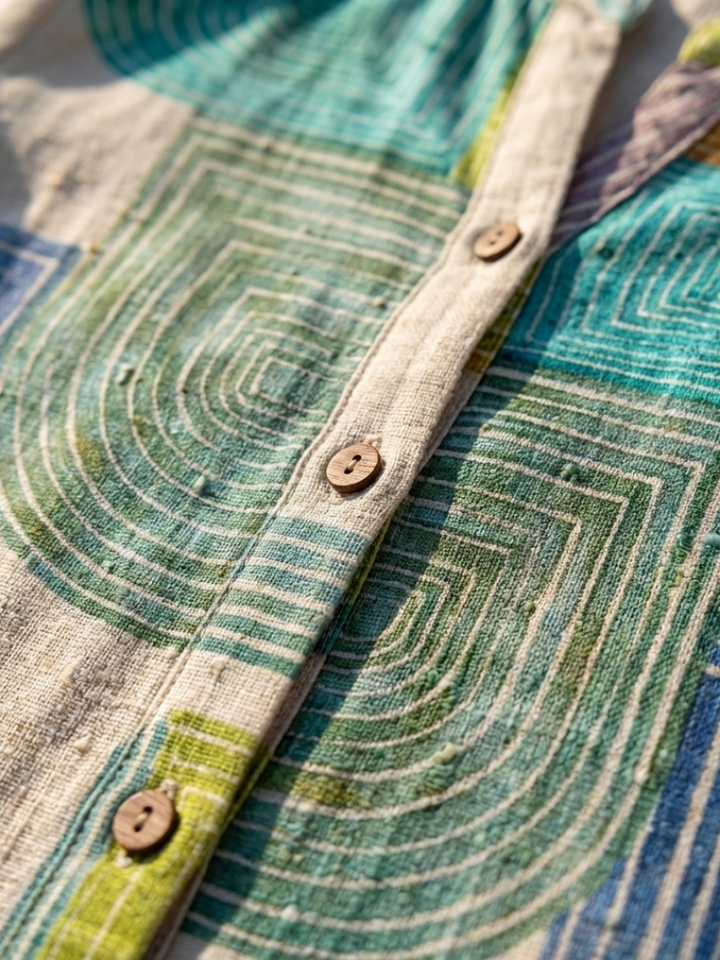 Kristin | Modernes und bequemes Kleid mit geometrischem Muster