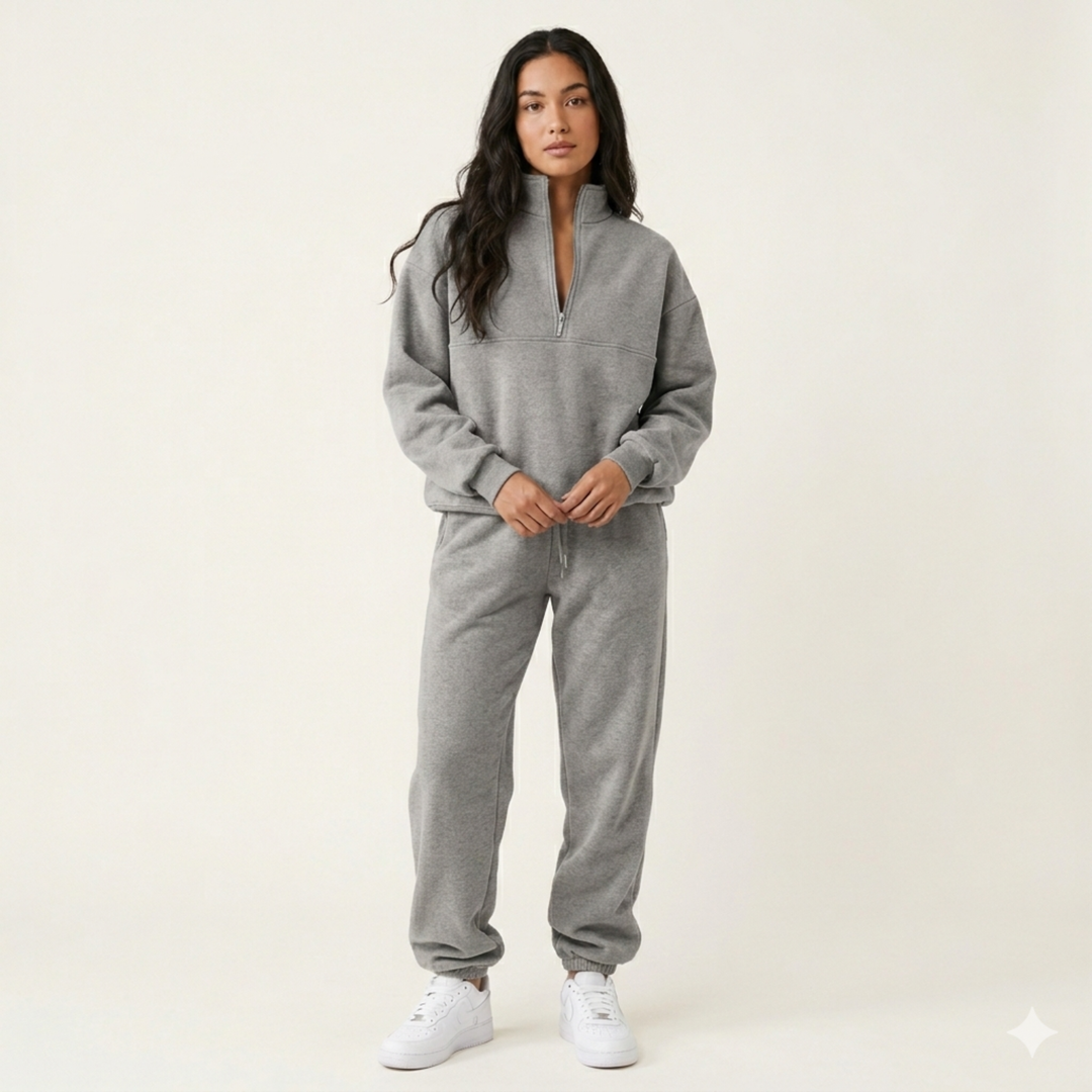 Sophia | Stilvolles &amp; Bequemes Fleece-Set