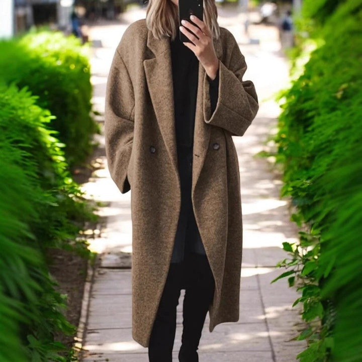 Kristi | Stylischer &amp; Oversized Winter Wollmantel