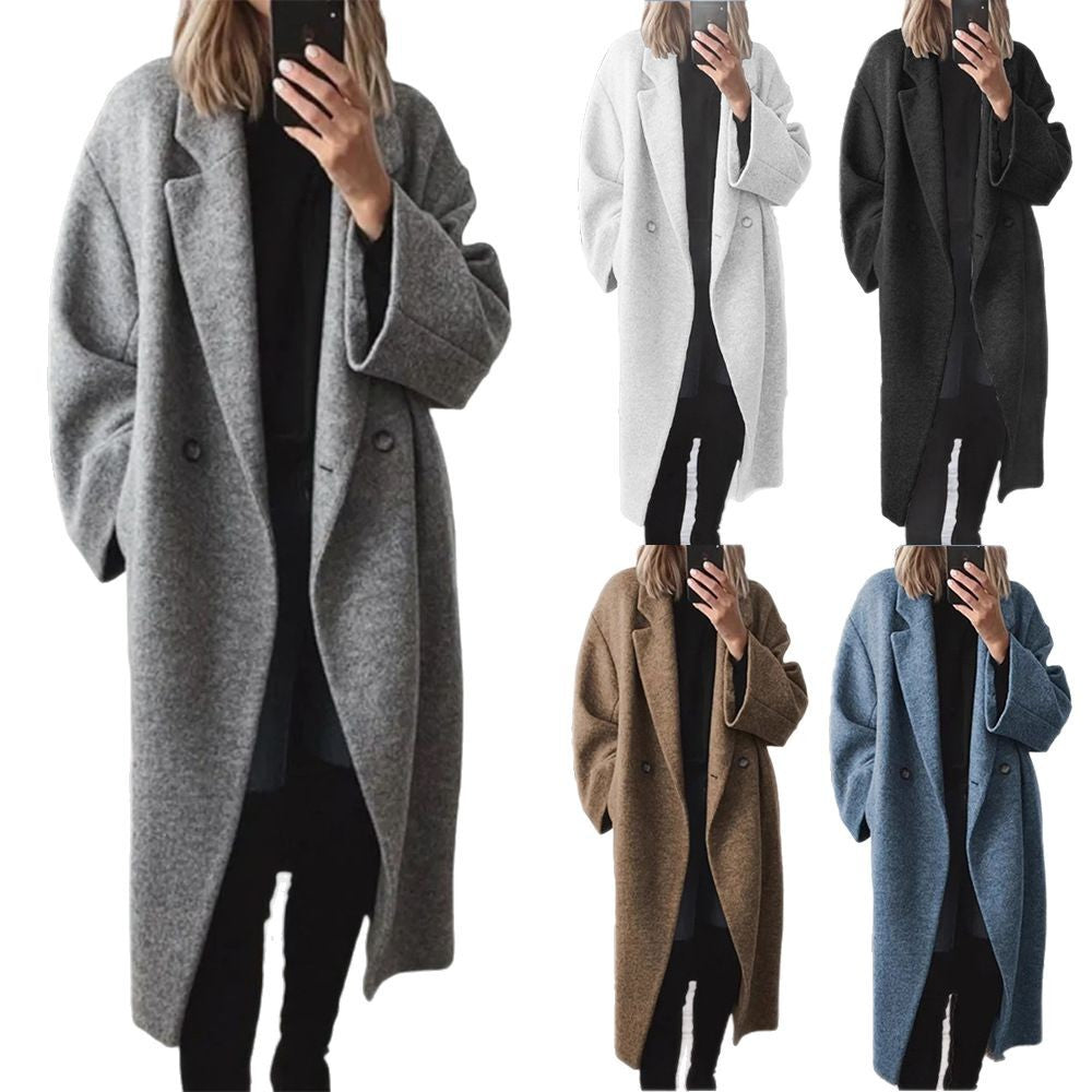 Kristi | Stylischer &amp; Oversized Winter Wollmantel