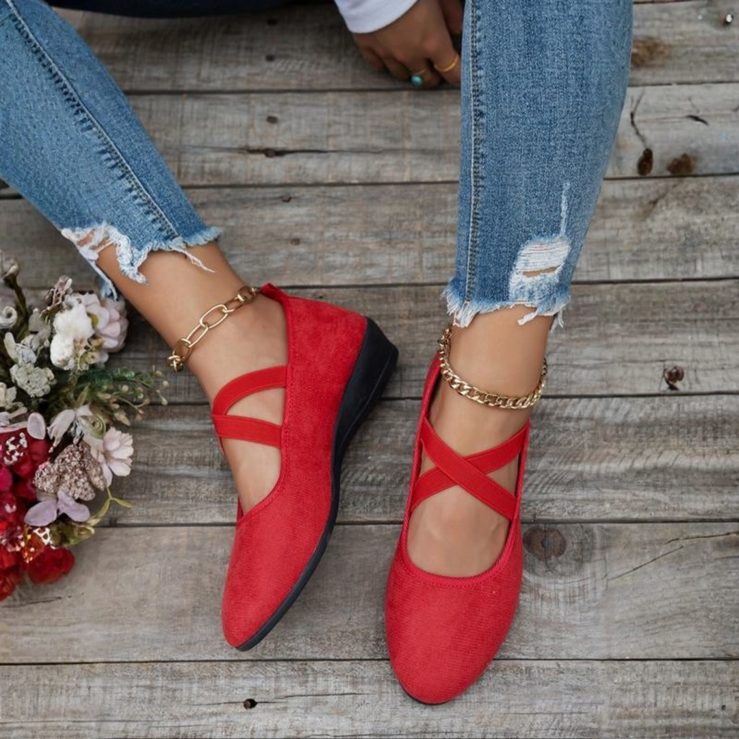 Amara | Women’s Wedge Ballet Flats