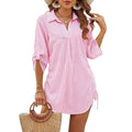 Pink striped