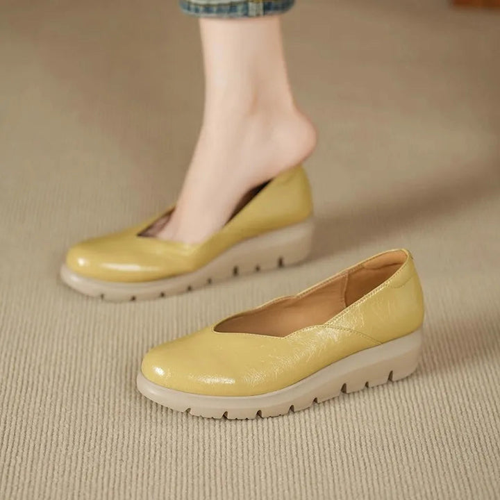Clara | Orthopädische Leder-Ballerinas