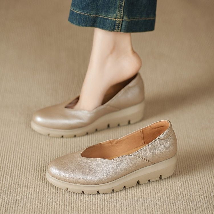 Clara | Orthopädische Leder-Ballerinas
