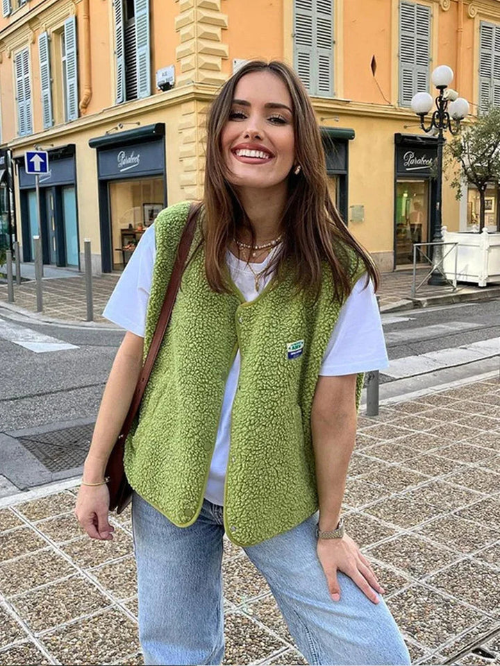 Olivia | Elegant and comfortable fleece vest