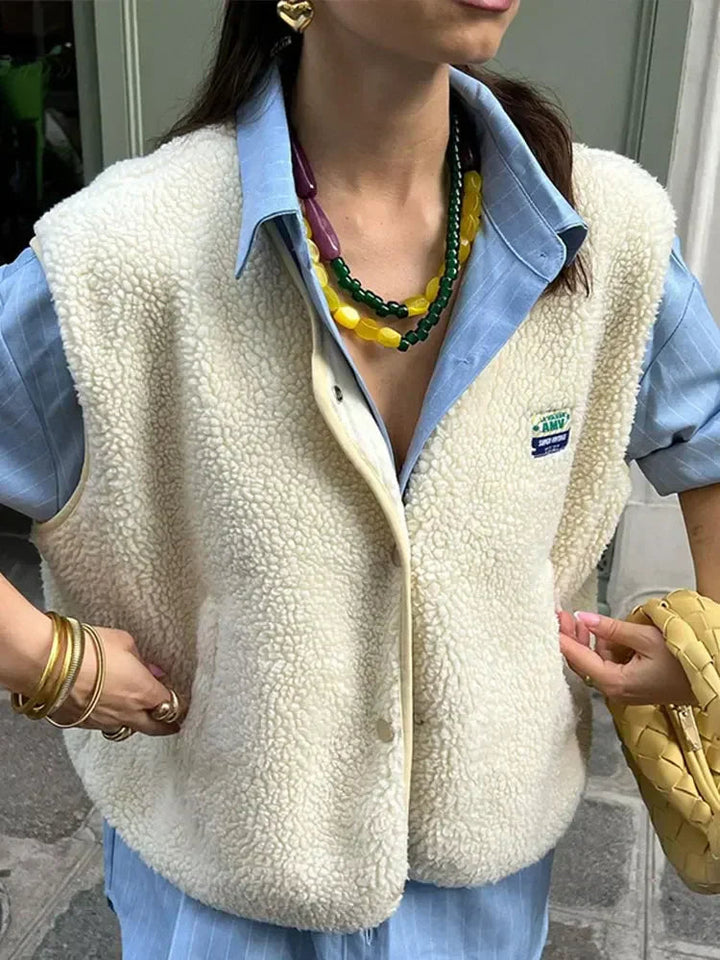 Olivia | Elegant and comfortable fleece vest