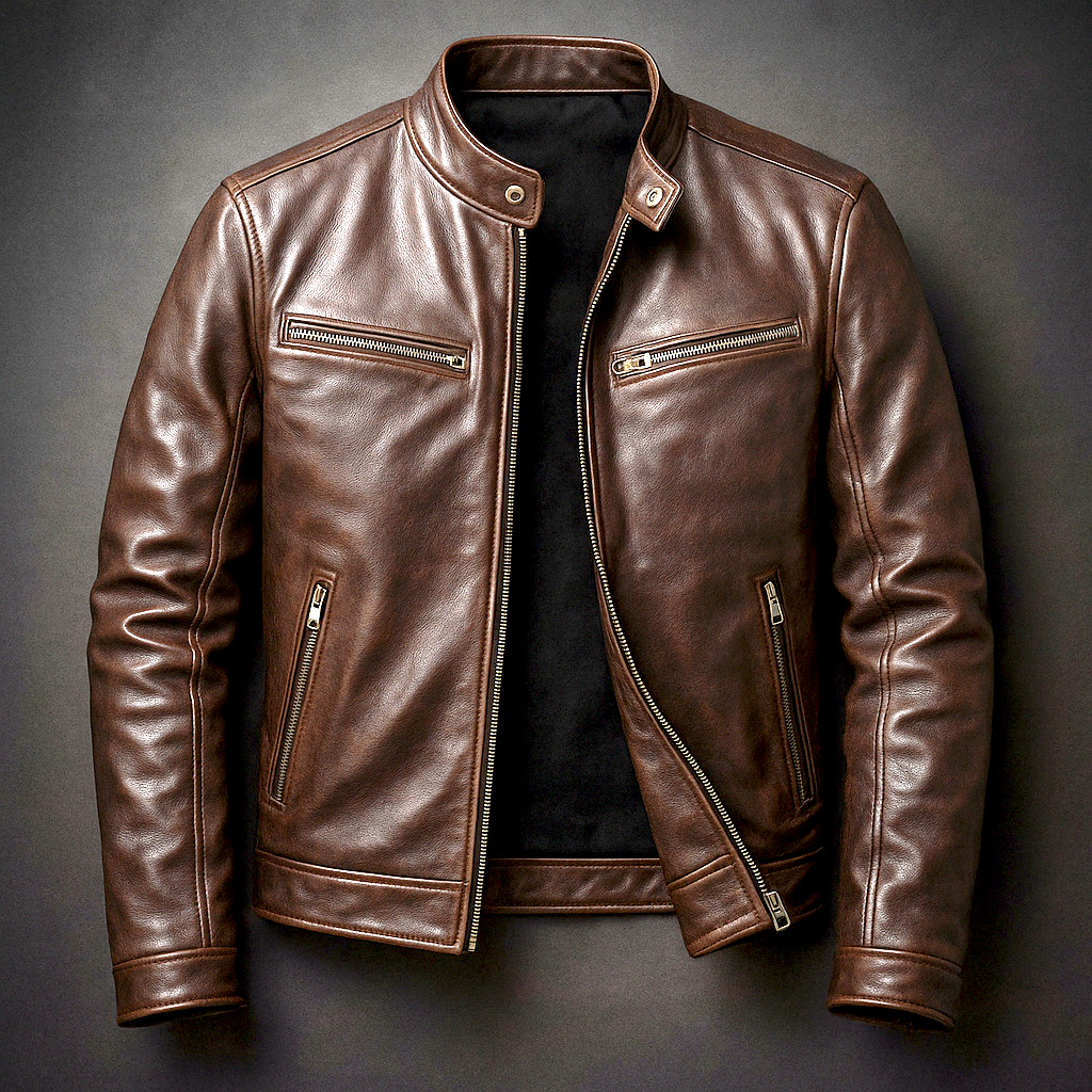 Matteo | Vintage Inspired Premium Leather Jacket