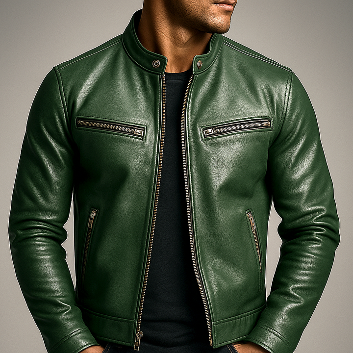 Matteo | Vintage Inspired Premium Leather Jacket