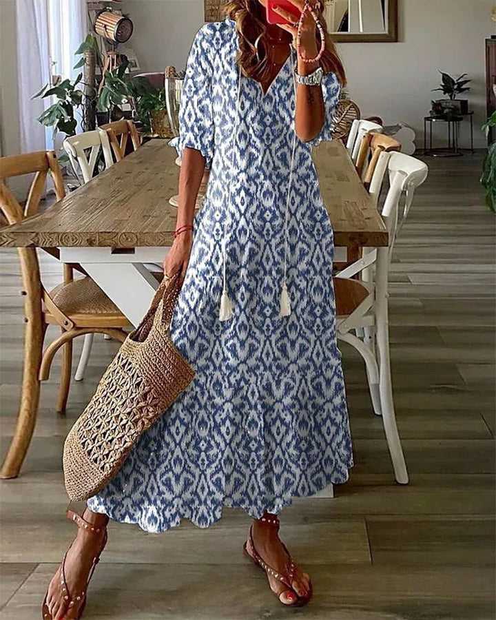 Dorothy | Elegant Boho Maxi Dress for Women