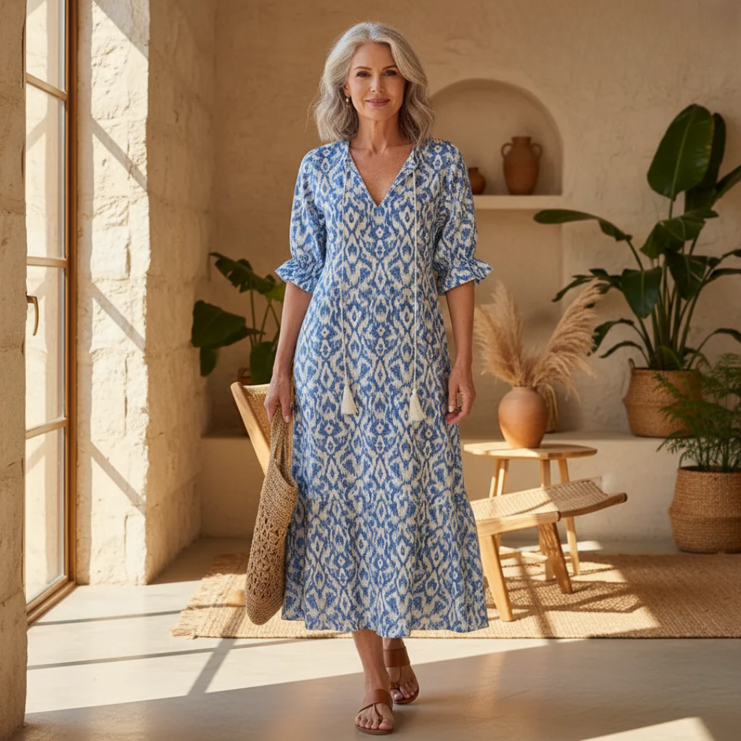 Dorothy | Elegant Boho Maxi Dress for Women