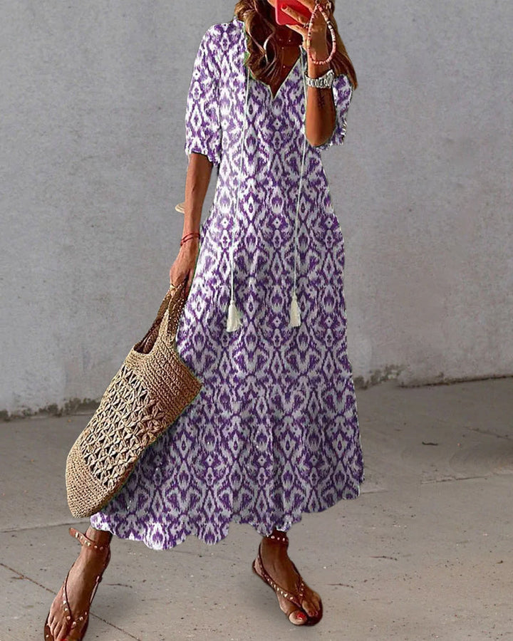 Dorothy | Elegant Boho Maxi Dress for Women