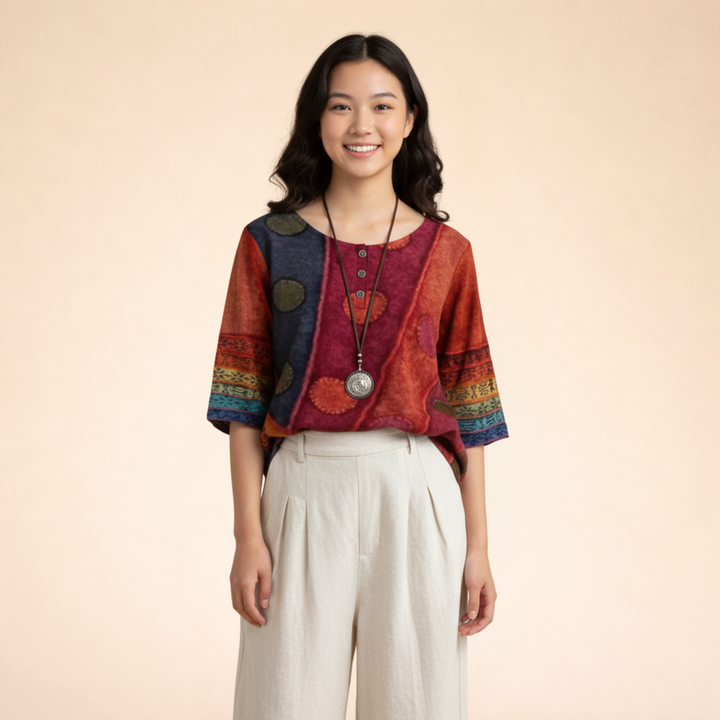 Eliana | Elegant and confident boho top