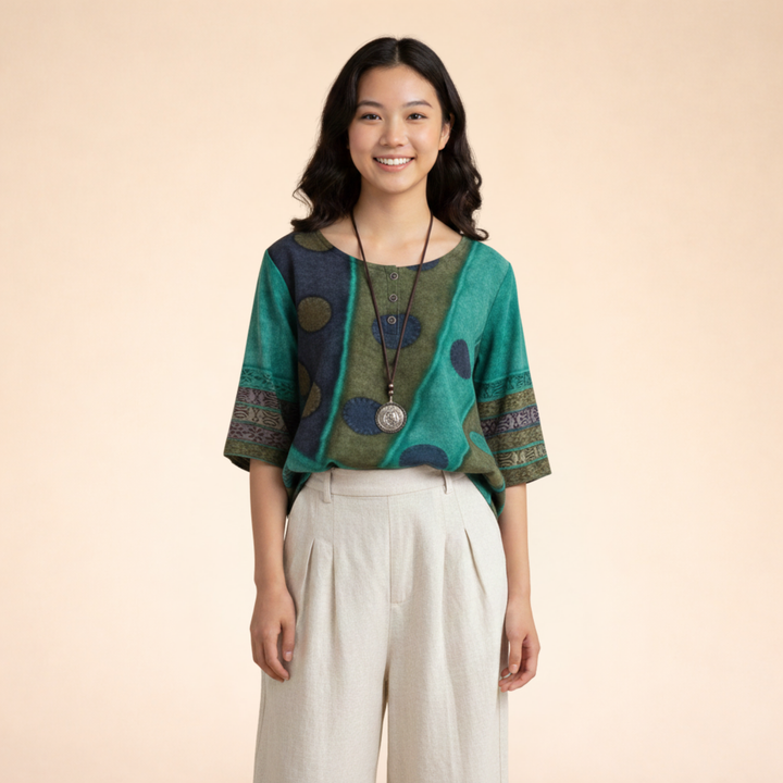 Eliana | Elegant and confident boho top