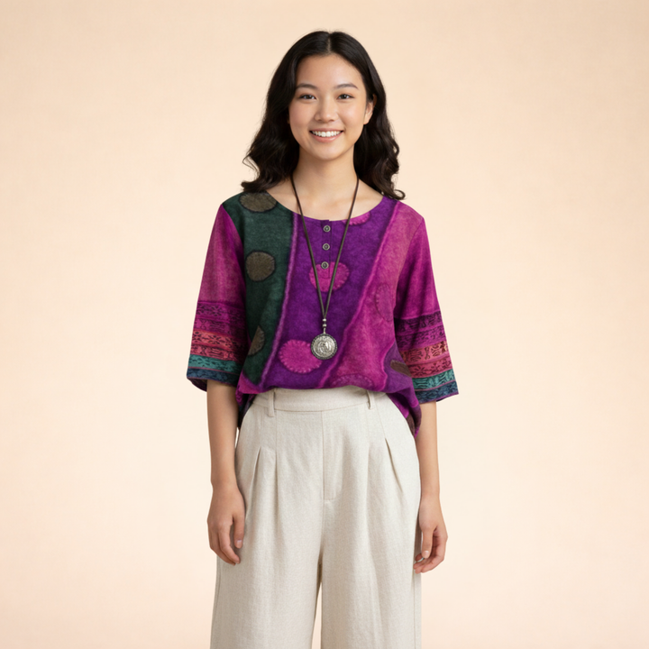 Eliana | Elegant and confident boho top